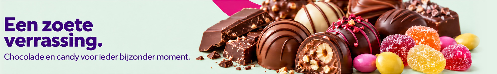 banner Chocolate & Candy