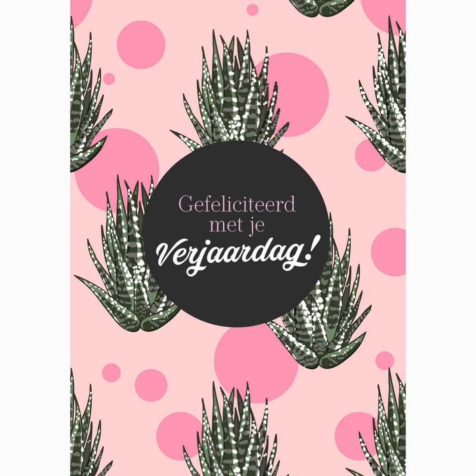 Verjaardag Aloë Vera