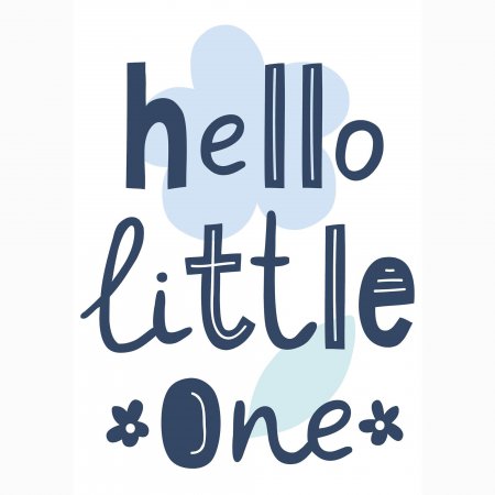 Geboorte Hello little one - boy