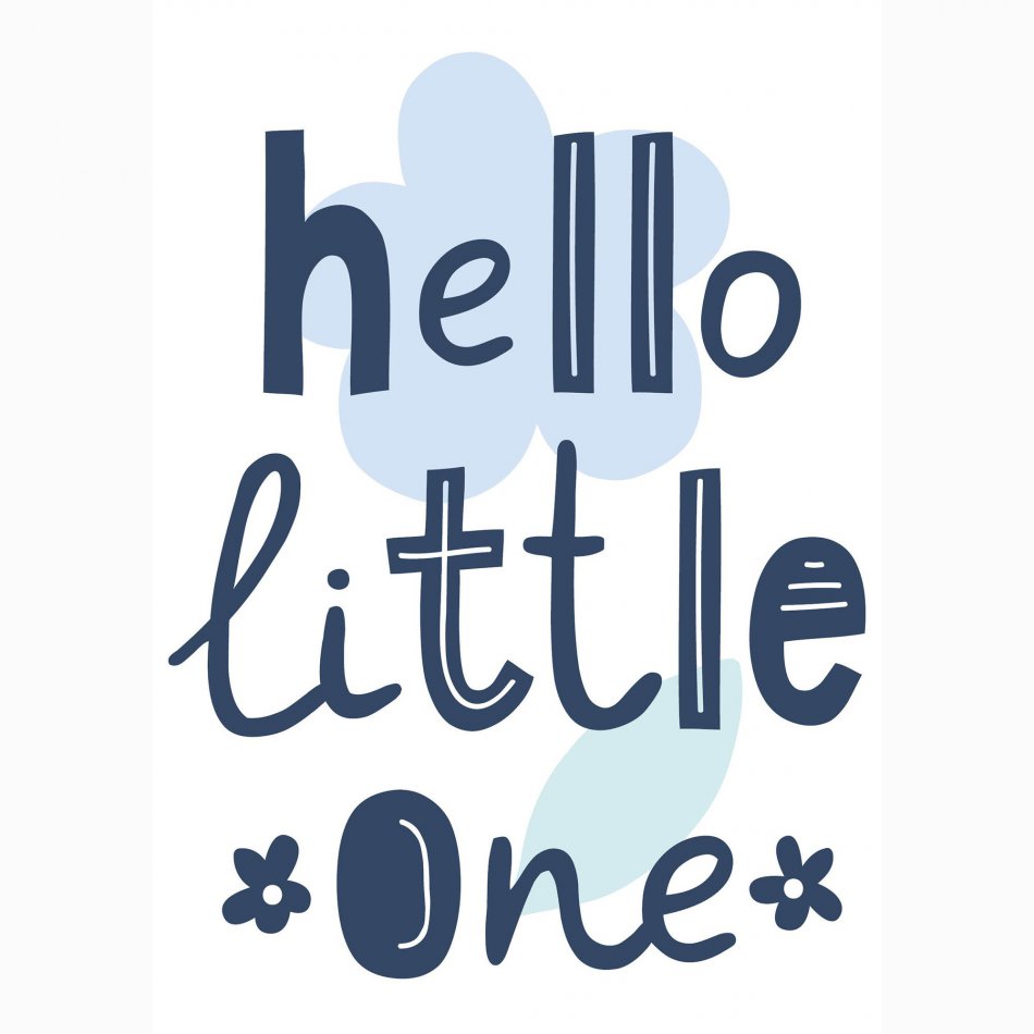 Geboorte Hello little one - boy