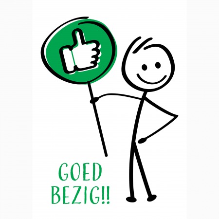 Compliment Goed bezig