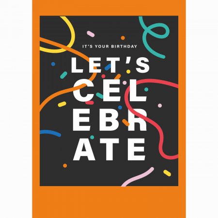 Verjaardag Let's Celebrate
