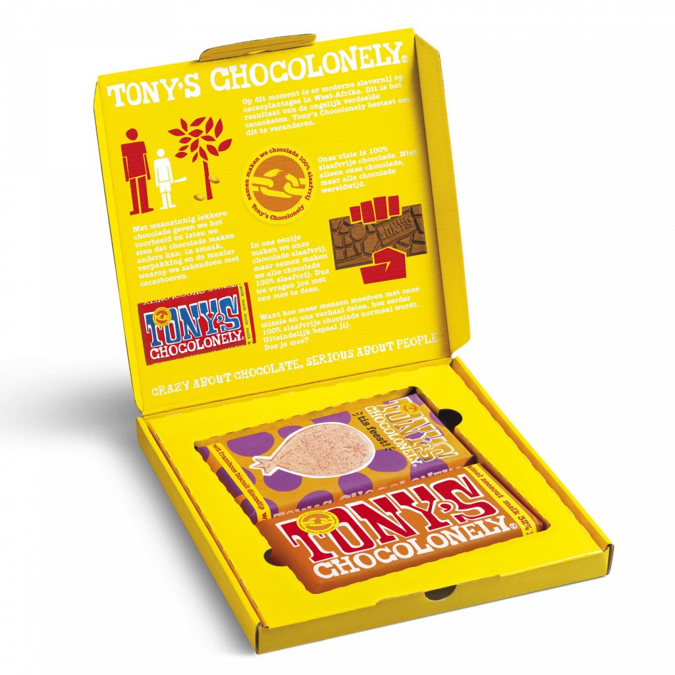 Tony's Chocolonely Gefeliciteerd giftbox