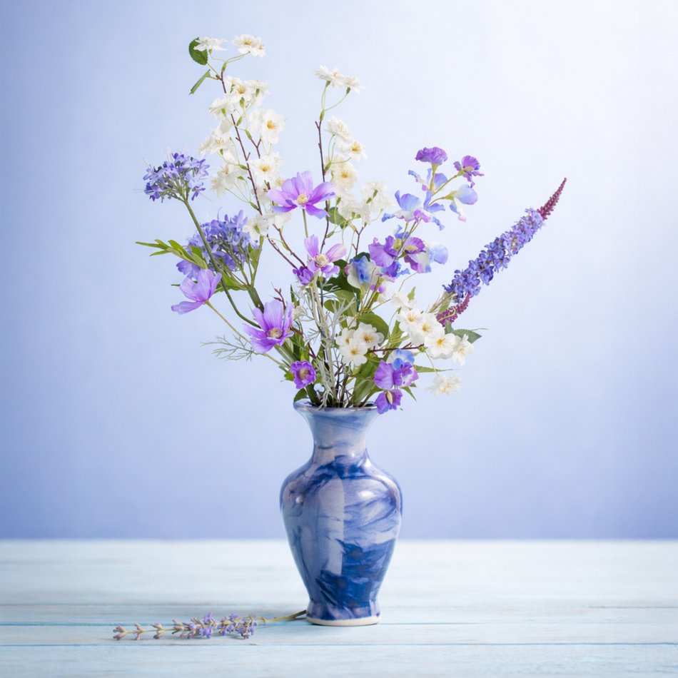 Lavendel Droom - Zijden Boeket