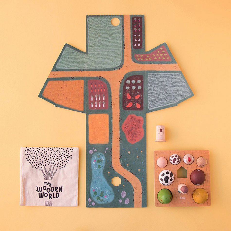 Wooden Toys - My wooden world farm