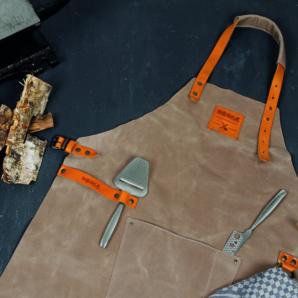 Mr. Smith Culinary Apron Grey Pocket