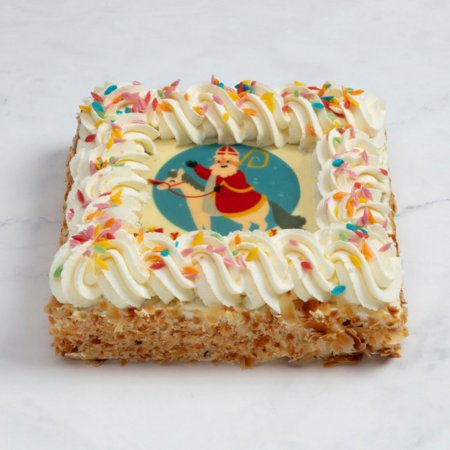 Sinterklaas slagroomtaart 16 personen
