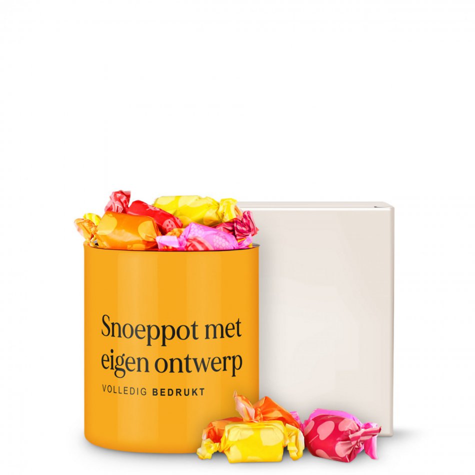 Snoeppot met eigen ontwerp