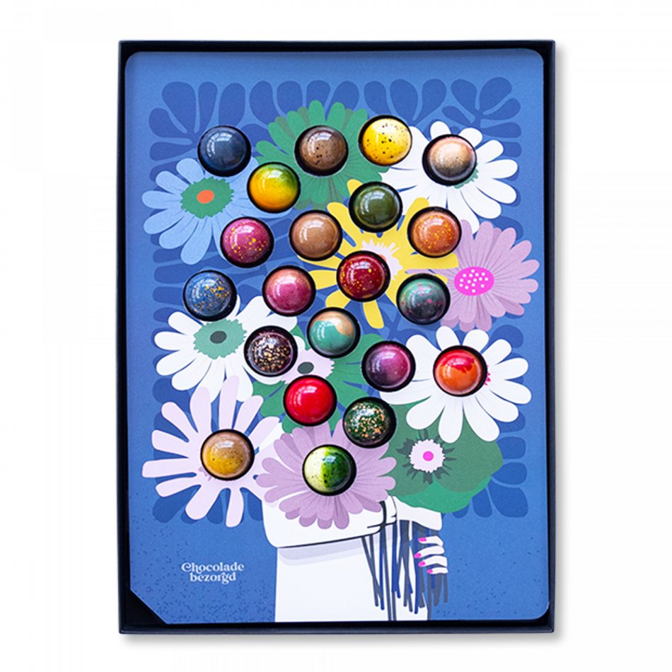 Bloemen en Chocolade Bonbonbox